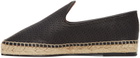 ALAÏA Black Micro Vienne Vague Openwork Espadrilles