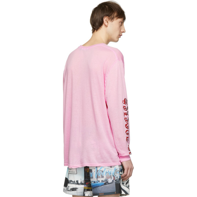 Adaptation Pink Logo Long Sleeve T-Shirt