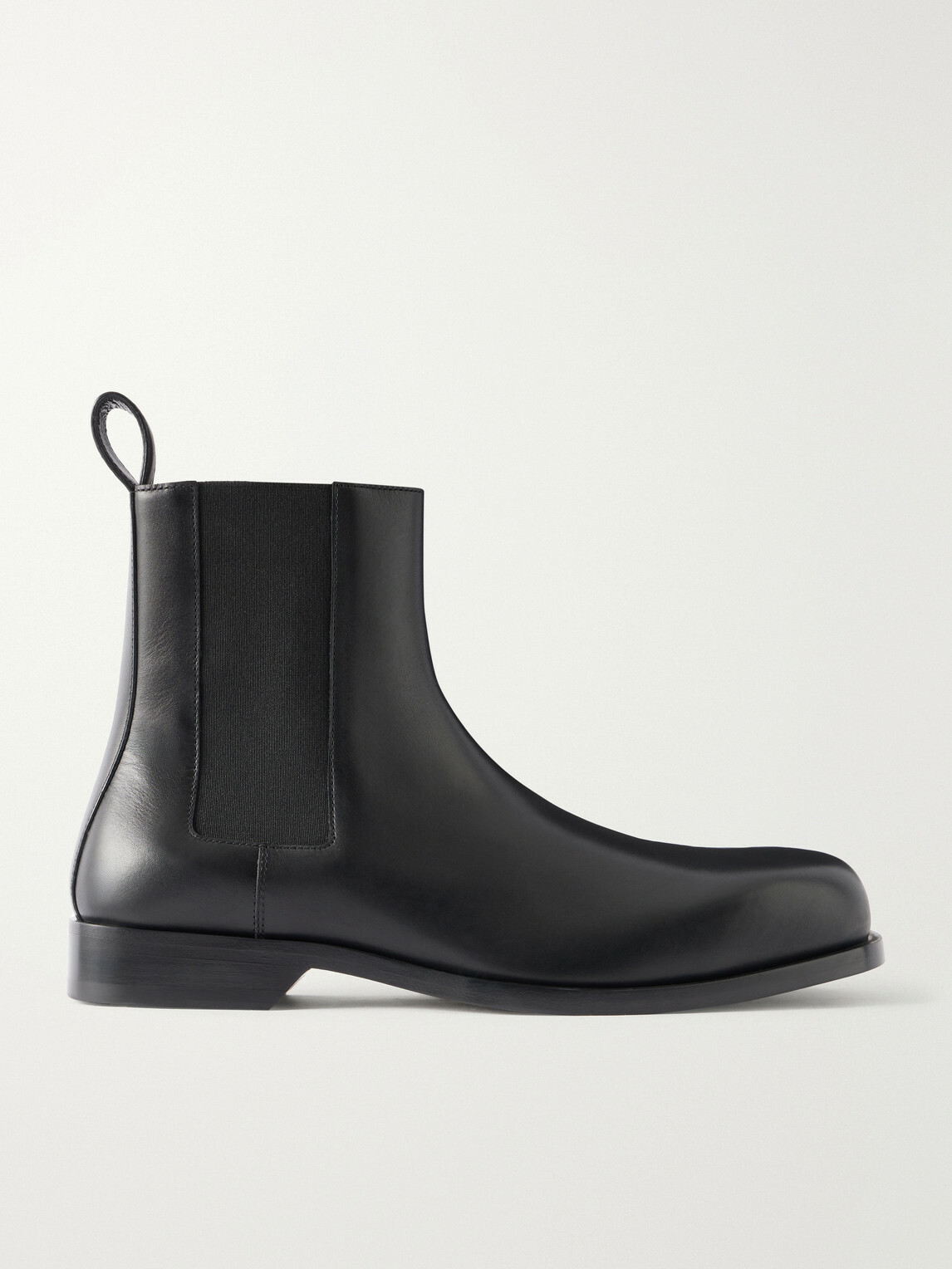 LOEWE - Bobine Leather Chelsea Boots - Black