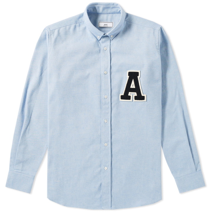 Photo: AMI Collegiate Logo Oxford Shirt