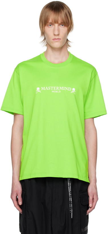 Photo: mastermind WORLD Green Bonded T-Shirt
