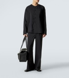 Lemaire Outdoor leather slip-on shoes