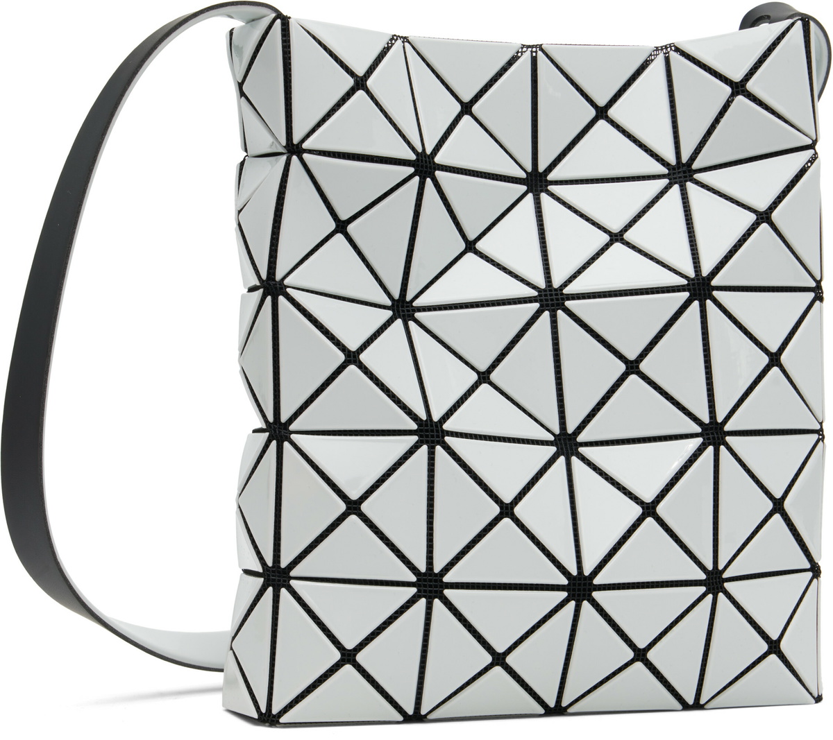 BAO BAO ISSEY MIYAKE Gray Prism Gloss Bag