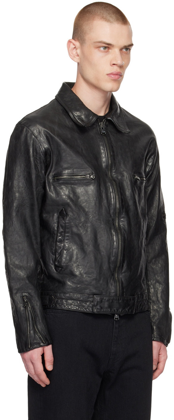 NEW | Isamu Katayama Backlash Leather Blouson. | LOOM OSAKA