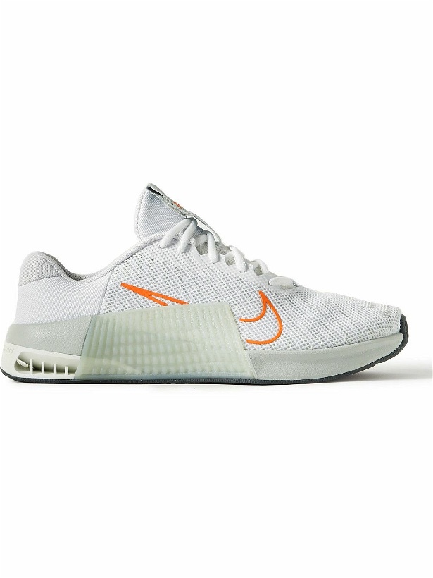 Photo: Nike Training - Metcon 9 Rubber-Trimmed Mesh Sneakers - White