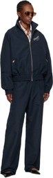 WILLY CHAVARRIA Navy Ruff Rider Track Jacket