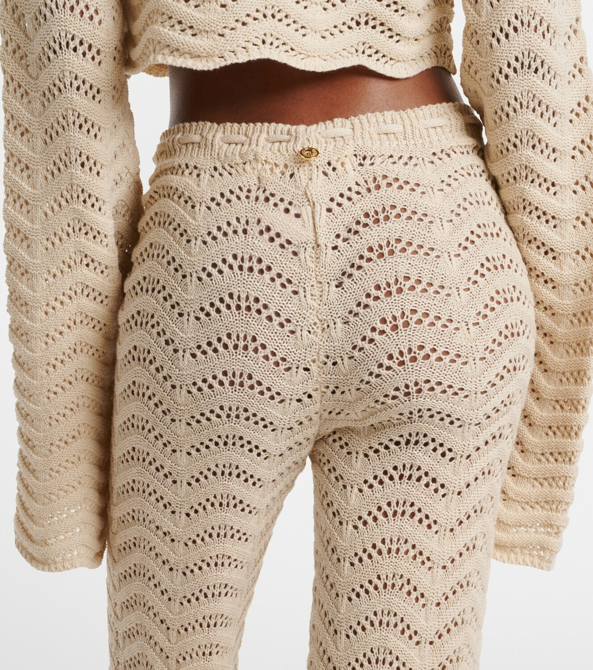 Bananhot Kim cotton-blend flared pants