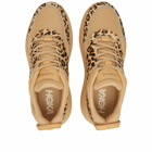 Hoka One One x Engineered Garments Bondi Sneakers in Sand Leopard Print