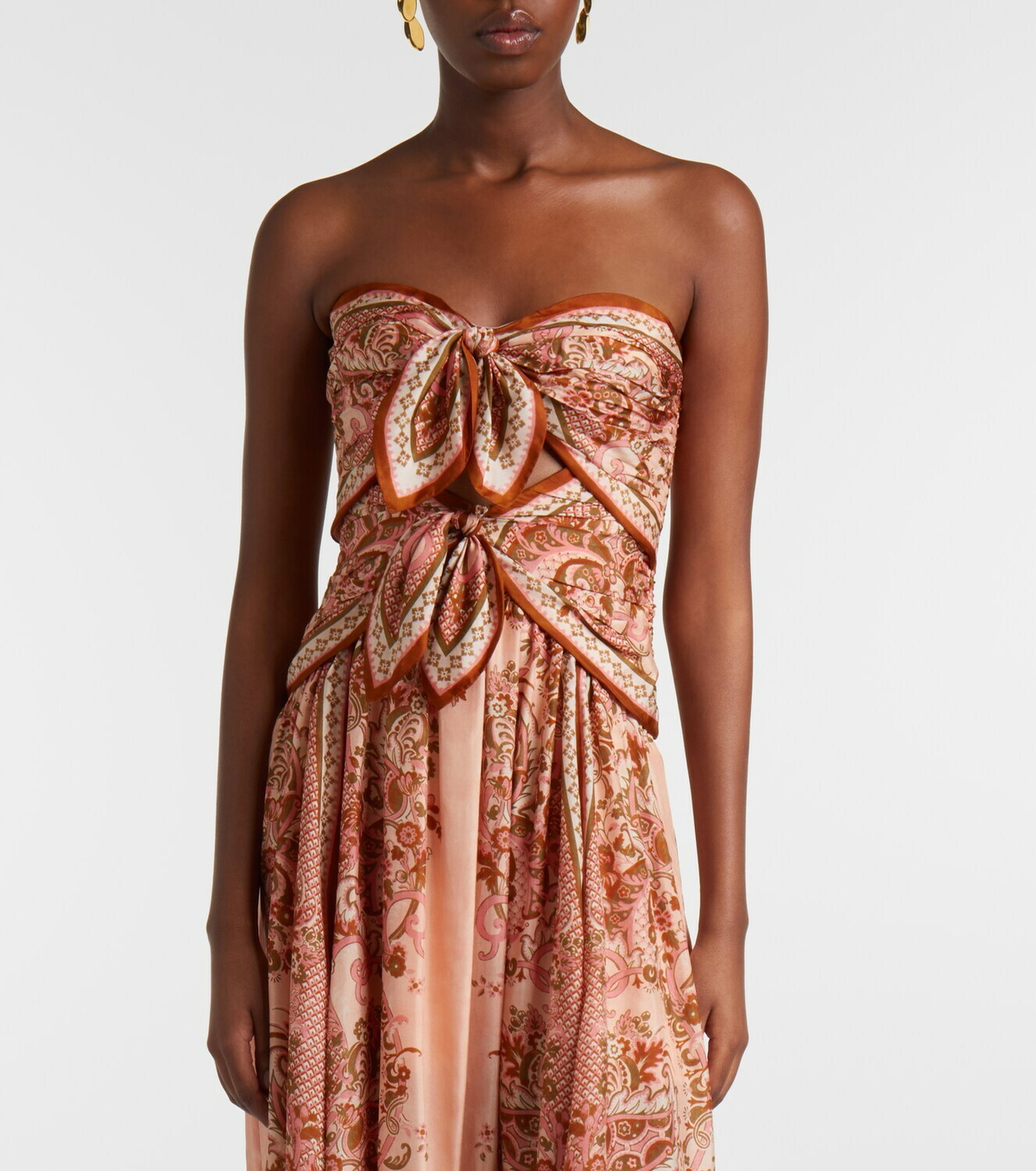 Zimmermann Aster floral silk maxi dress