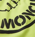 Moncler Genius - Undefeated 2 Moncler 1952 Logo-Print Cotton-Jersey T-Shirt - Yellow