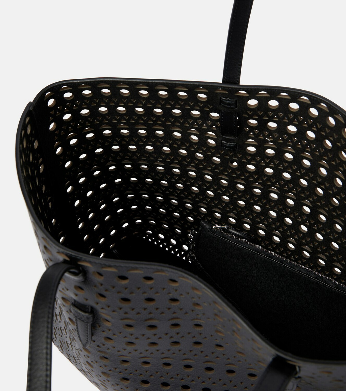 Alaïa Le Mina 44 Vienne leather tote bag ALAÏA