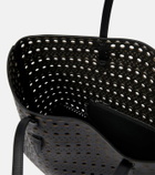 Alaïa Le Mina 44 Vienne leather tote bag