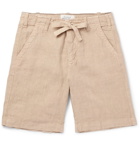 Hartford - Boys Ages 2 - 12 Linen-Chambray Drawstring Shorts - Men - Sand