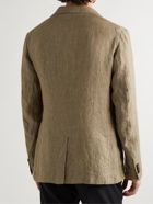 Incotex - Montedoro Unstructured Linen-Canvas Blazer - Neutrals