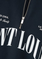 Club 1984 Saint Louis Half-zip Cotton Sweatshirt