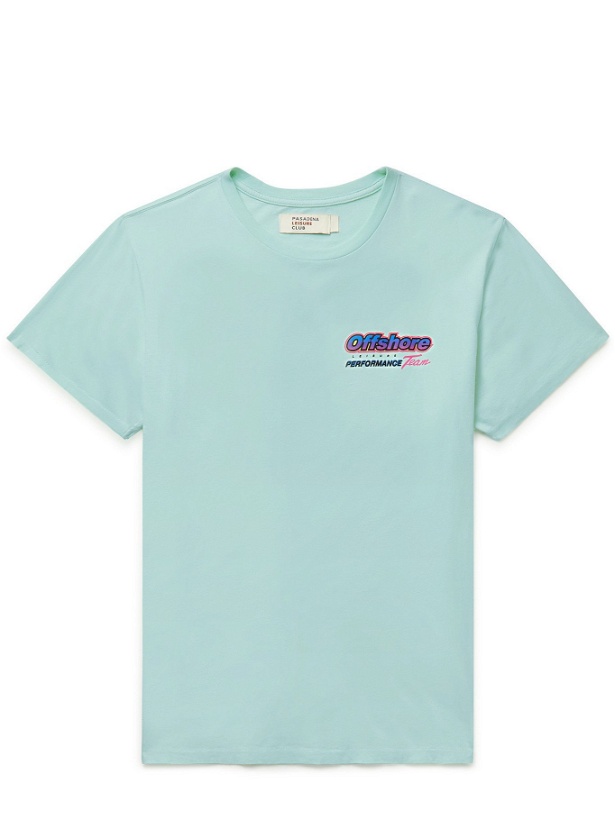 Photo: PASADENA LEISURE CLUB - Offshore Printed Cotton-Jersey T-Shirt - Green - S