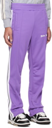 Palm Angels Purple Classic Track Pants