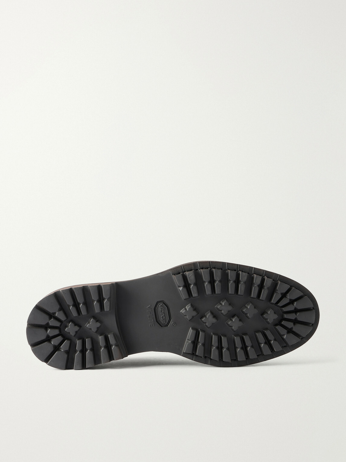 Mr P. - Suede Derby Shoes - Brown