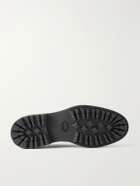 Mr P. - Suede Derby Shoes - Brown
