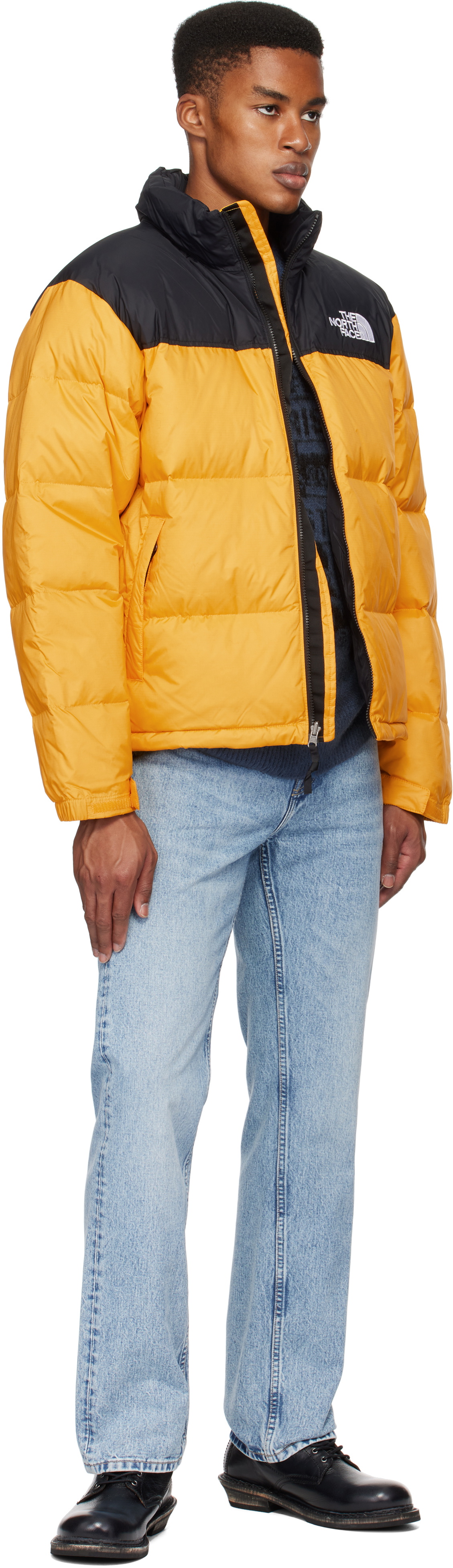 The North Face Yellow & Black 1996 Retro Nuptse Down Jacket