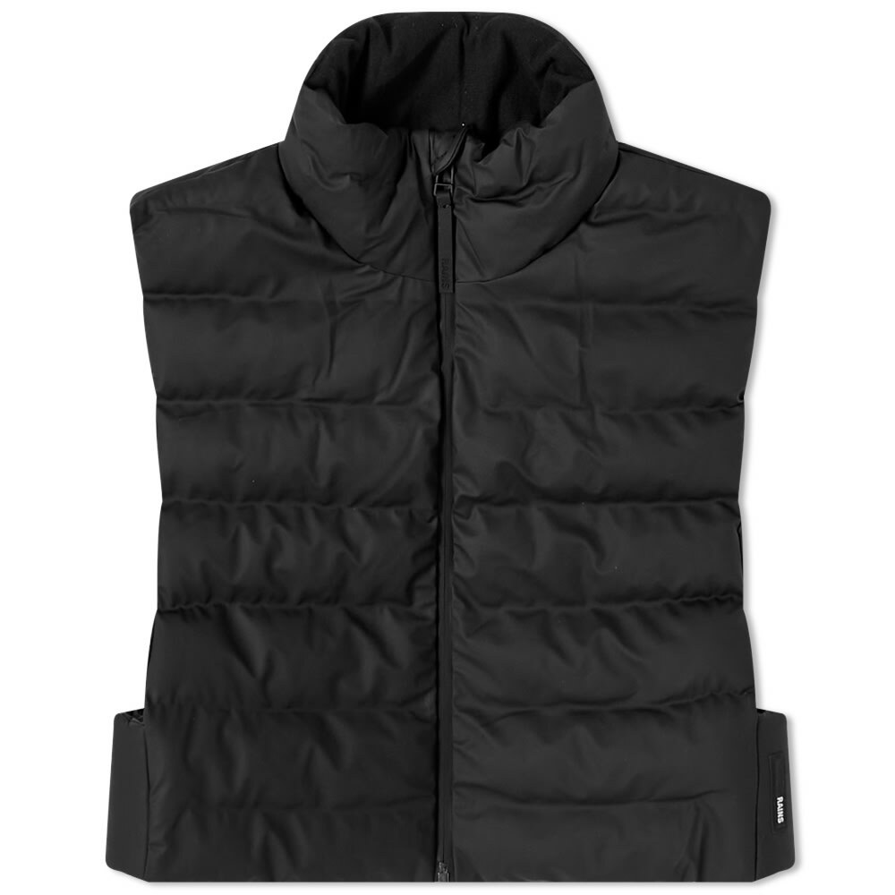 Rains Women's Trekker Chest Warmer in Black Rains