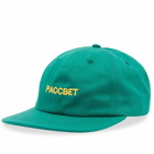 PACCBET Men's Logo Cap in Dark Green