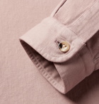 Boglioli - Grandad-Collar Cotton Shirt - Pink