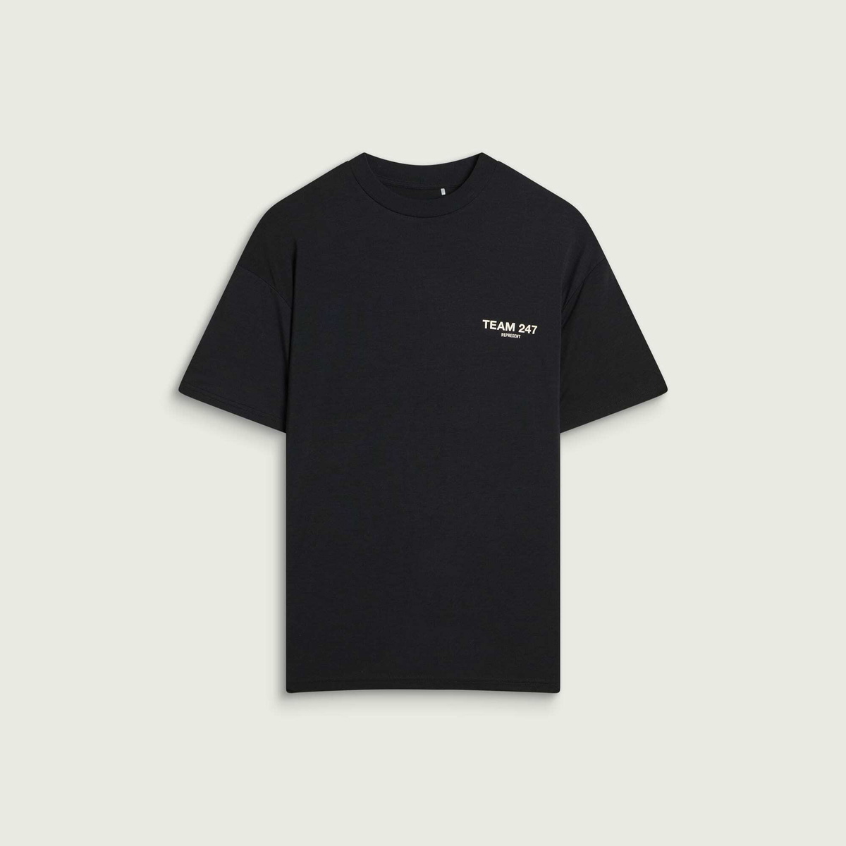 Represent 247 Men's Represent Team 247 Oversized T-Shirt in Jet Black