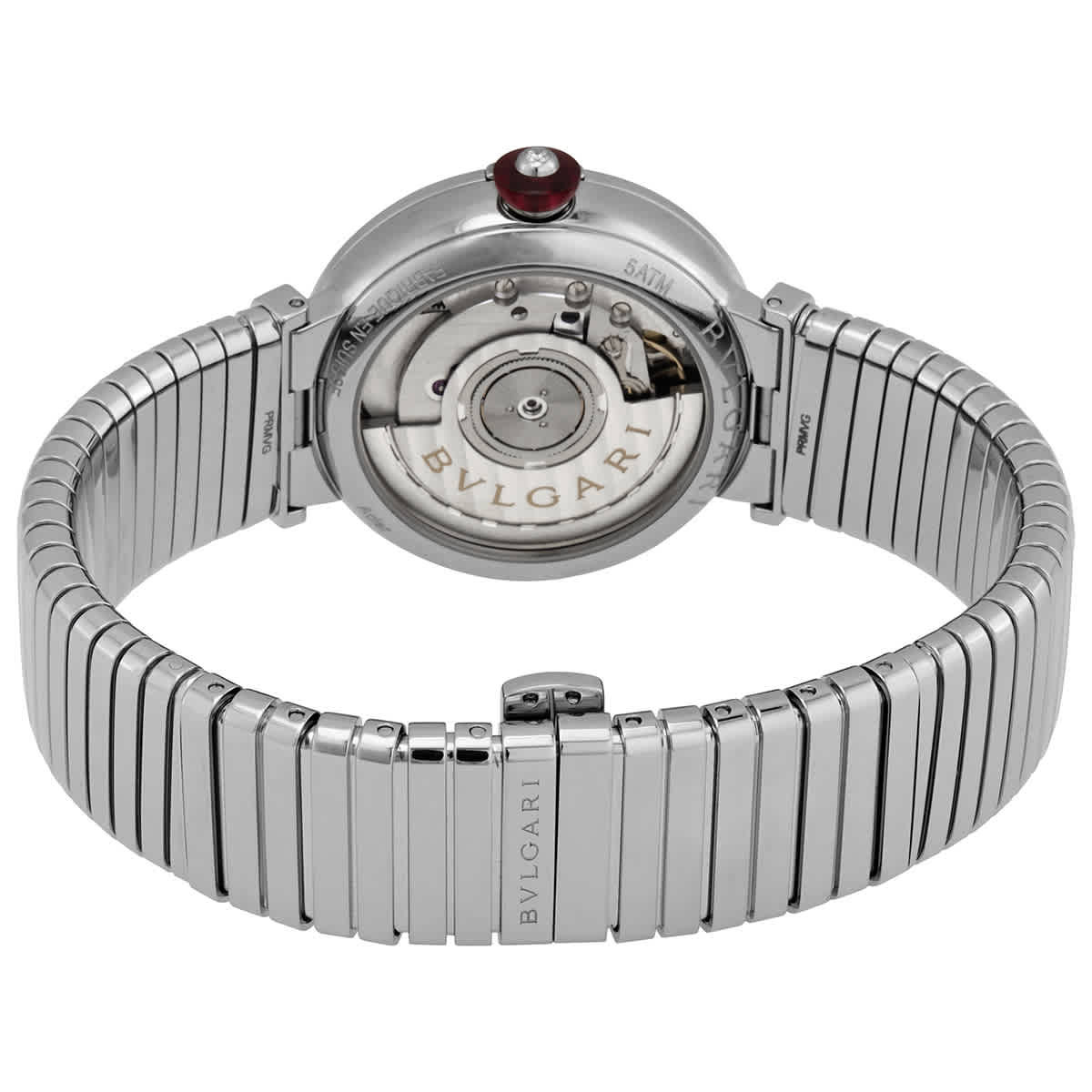 Bvlgari Lucea Automatic Diamond Mother of Pearl Dial Ladies Watch 103100
