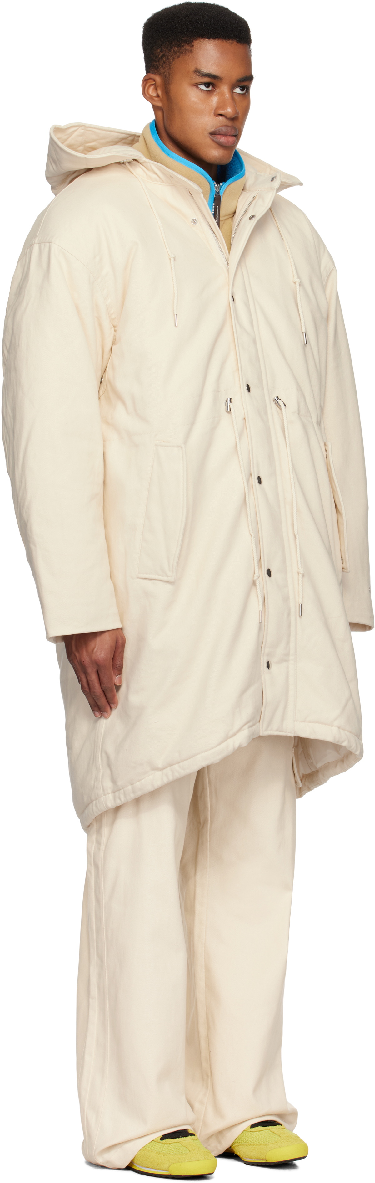 Wales Bonner Off-White adidas Originals Edition Coach Coat & Vest Set