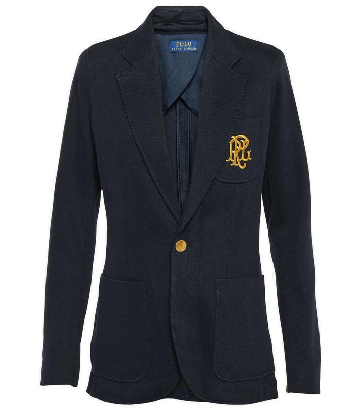 Photo: Polo Ralph Lauren Embroidered cotton-blend blazer