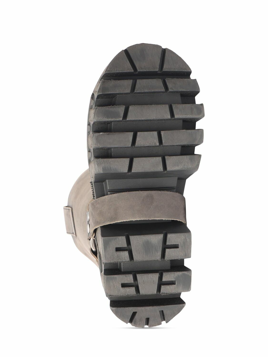BALENCIAGA Bulldozer Leather Harness Boots Balenciaga