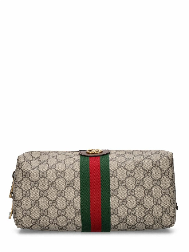 Photo: GUCCI - The Gucci Savoy Canvas Toiletry Bag