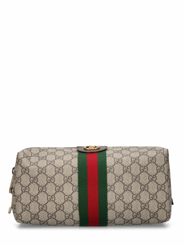 Photo: GUCCI - The Gucci Savoy Canvas Toiletry Bag