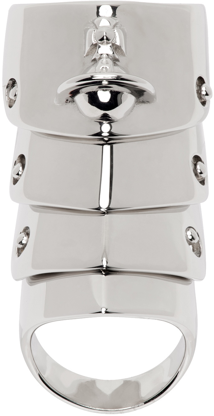 Vivienne Westwood Silver Armour Ring