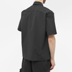 Norse Projects Men's Carsten Travel Light Short Sleeve Shirt in Black
