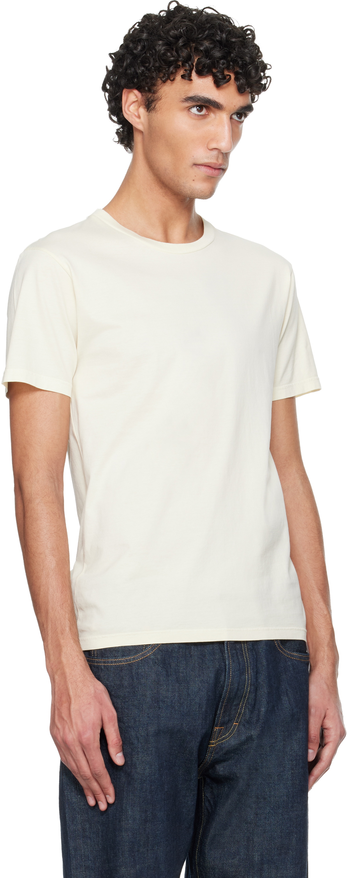 Rier Yellow Fitted T-shirt