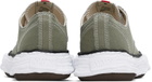 Maison MIHARA YASUHIRO Green Peterson23 OG Sole Canvas Low-Top Sneakers