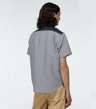 Comme des Garcons Homme - Short-sleeved seersucker shirt