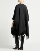 Brunello Cucinelli Womens Cape Charcoal