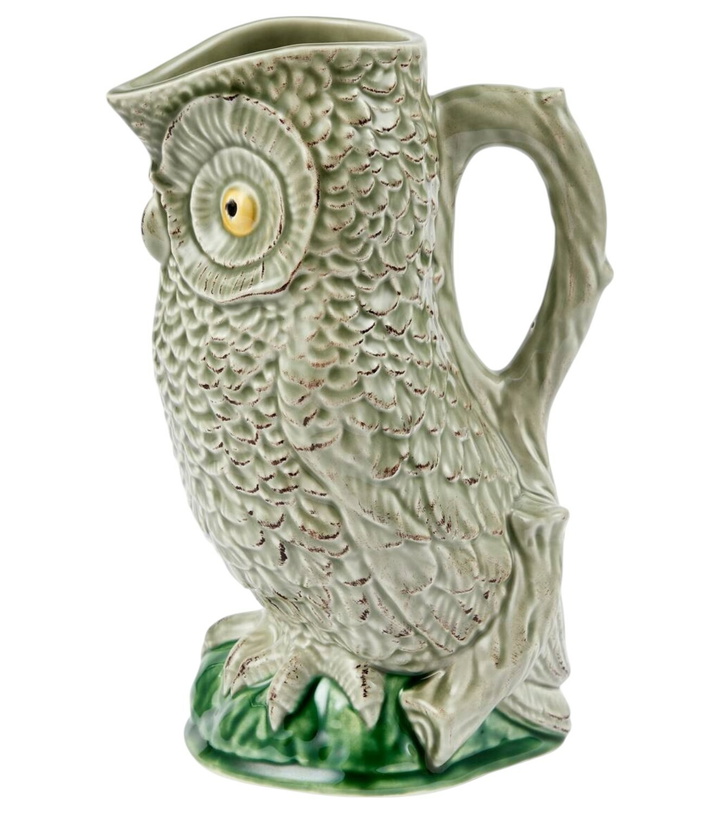 Photo: Bordallo Pinheiro Owl pitcher