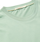 Nudie Jeans - Daniel Logo-Appliquéd Organic Cotton-Jersey T-Shirt - Green