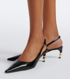 Gucci Eva leather slingback pumps