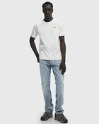 Comme des Garçons Play T-SHIRT GOLD EMBLEM KNIT White Mens Shortsleefe