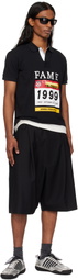 VAQUERA Black Suiting Baby Shorts
