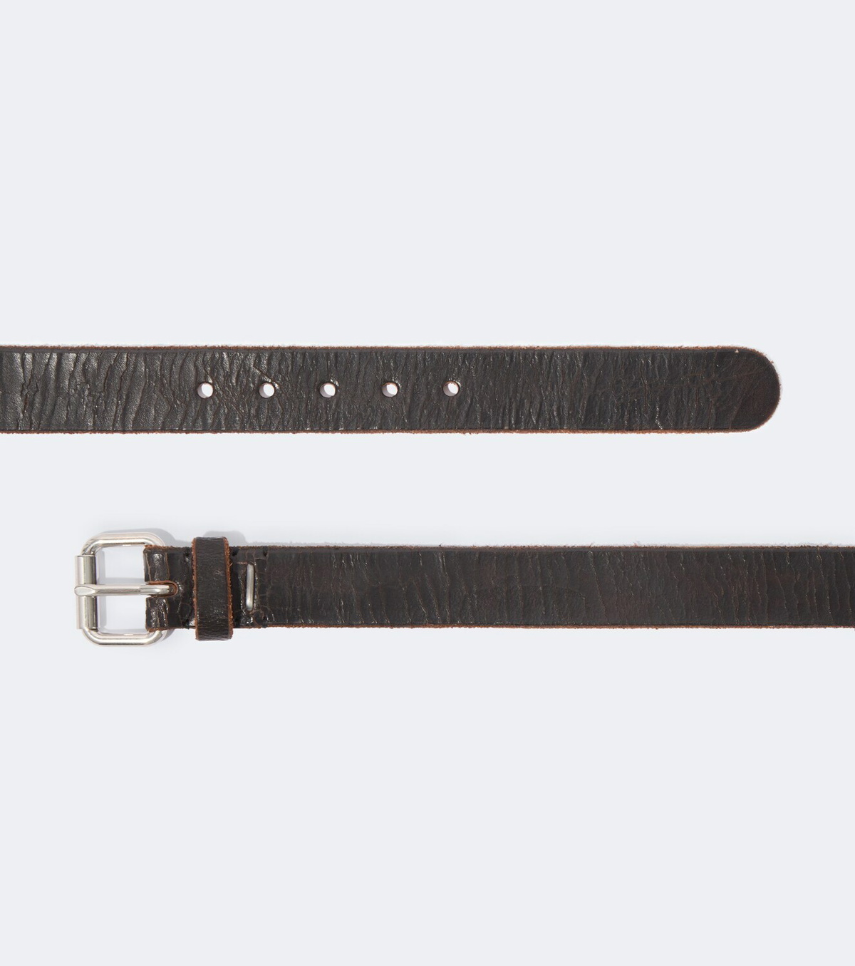 The Row Geo leather belt