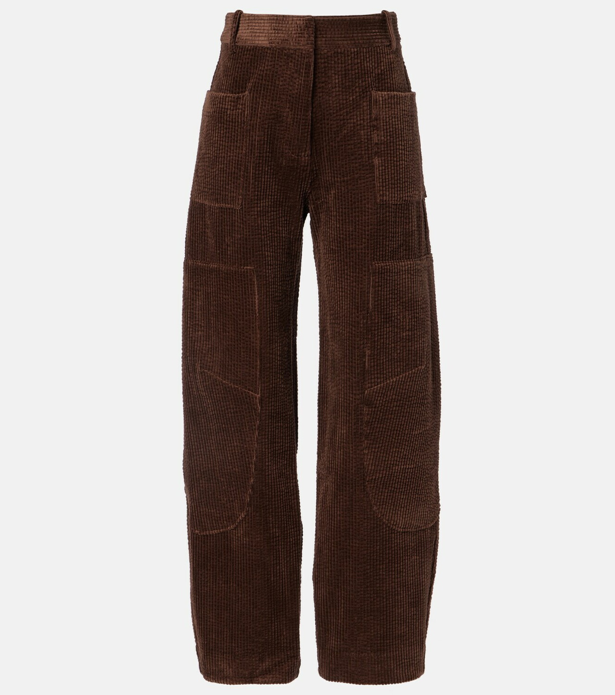 Ganni Cotton corduroy cargo pants