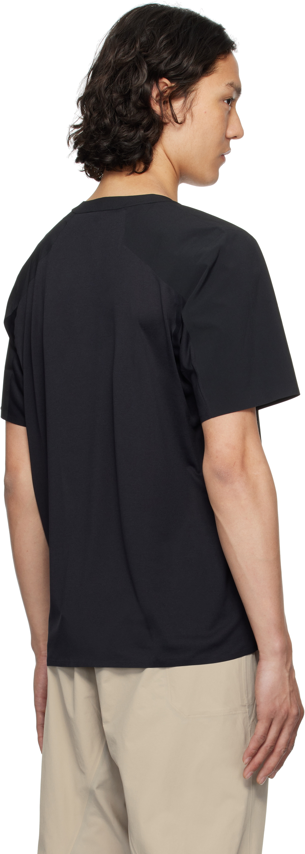 Veilance Black Dromos Tech T-shirt Arc'teryx Veilance
