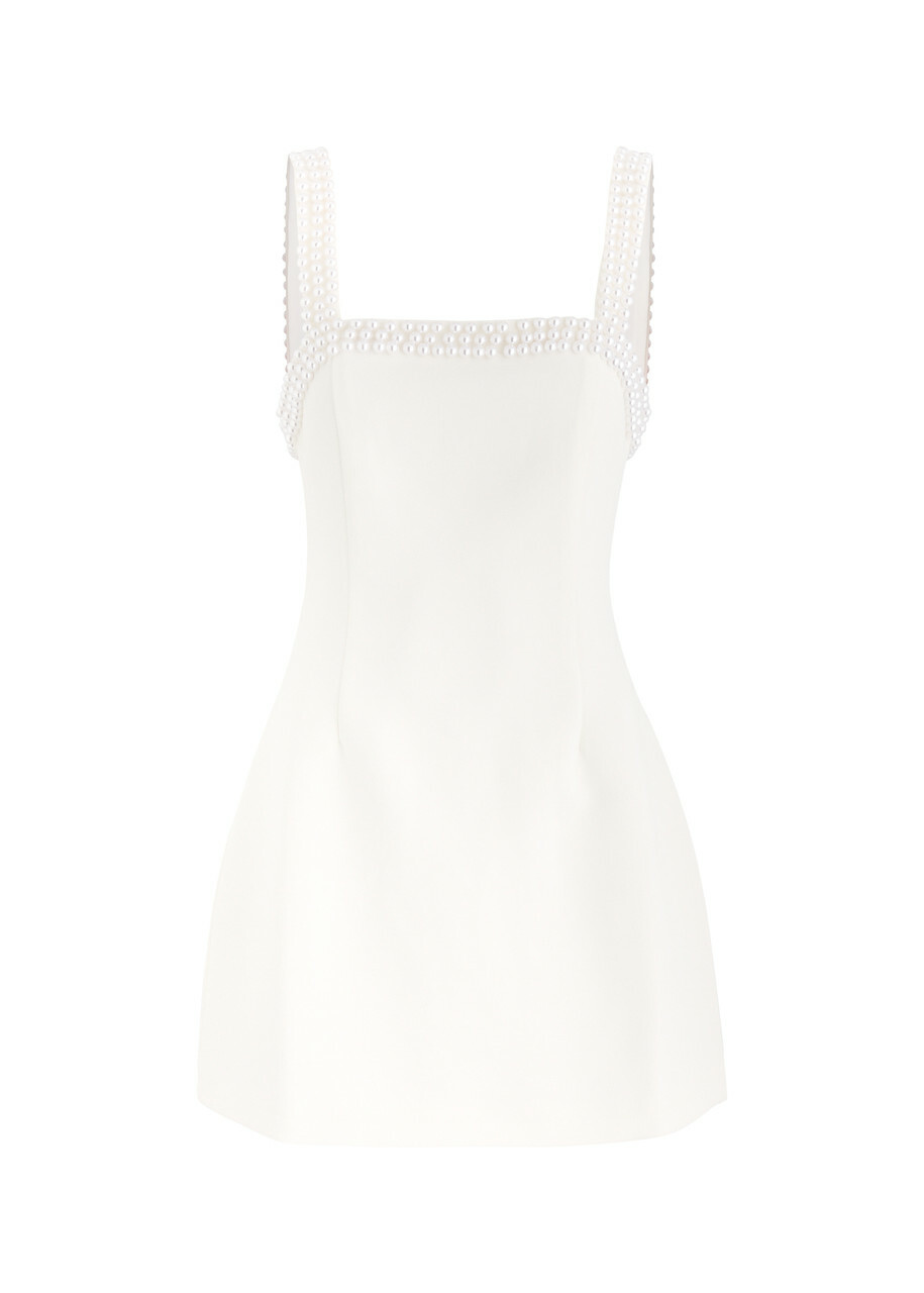 Odd Muse The Ultimate Muse Embellished Mini Dress White