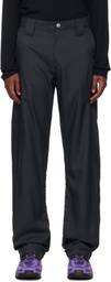 AFFXWRKS Gray Curved Trousers